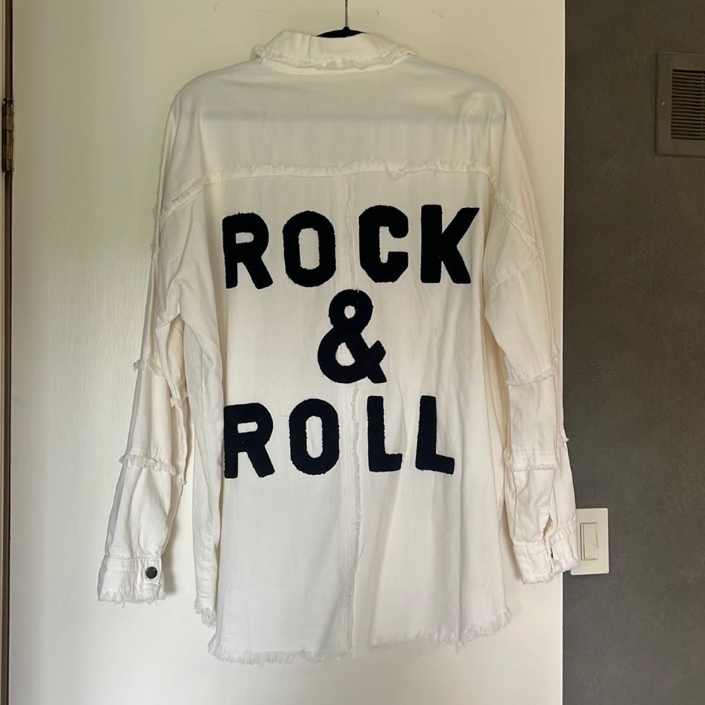 Elan Rock & Roll white jacket